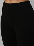 Prisma | Ankle Leggings-Black Leggings