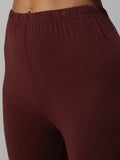 Prisma | Churidar Leggings-Chocolate Leggings