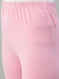 Prisma | Ankle Leggings-Pink Leggings