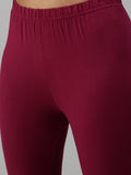 Prisma | Ankle Leggings-Light Purple Leggings