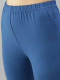 Prisma | Ankle Leggings-Jean Blue Leggings