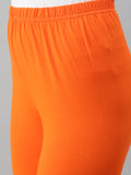 Prisma | Ankle Leggings-Orange Leggings