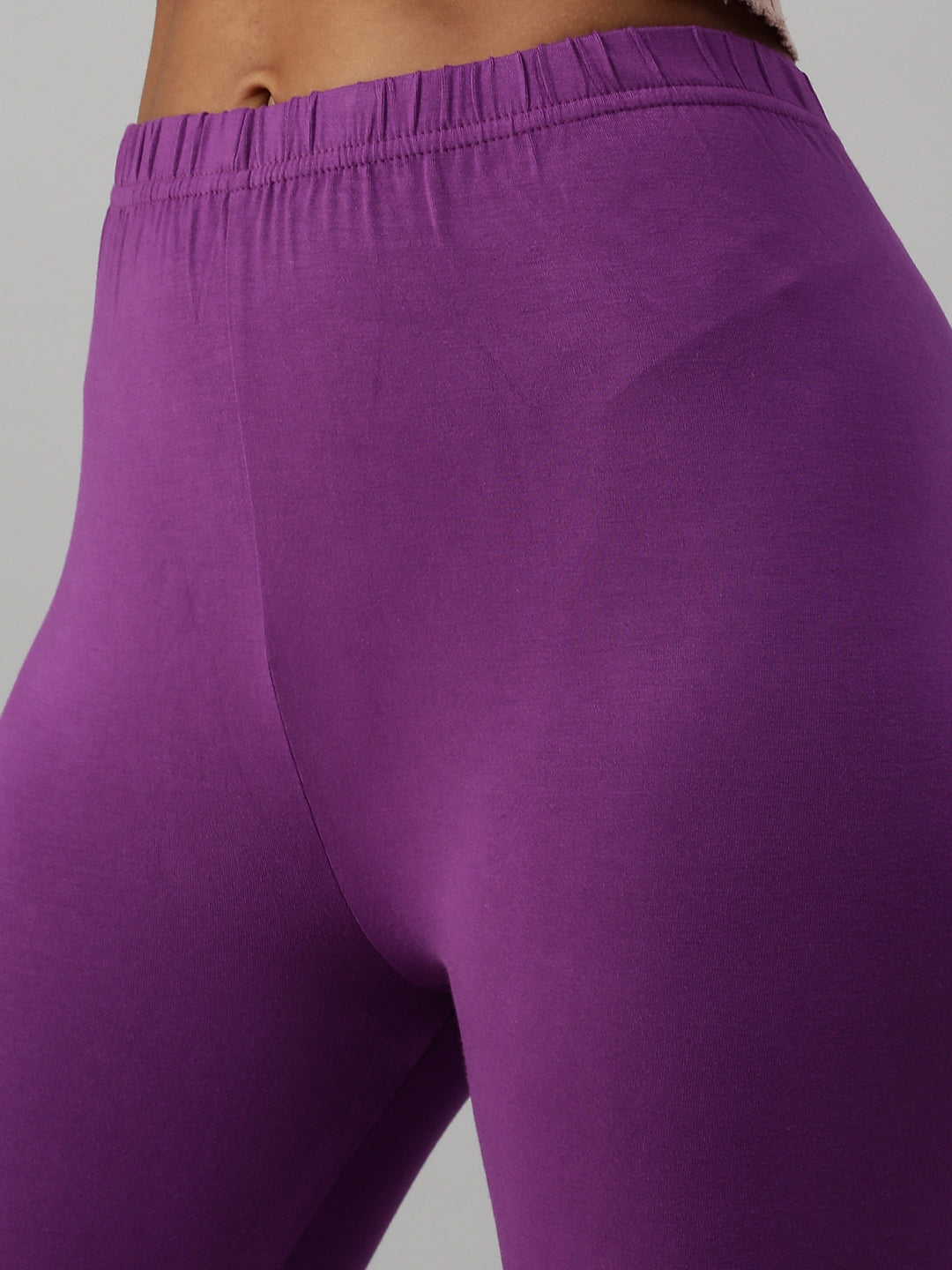 Prisma | Churidar Leggings-Violet Leggings