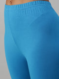 Prisma | Churidar Leggings-Marine Blue Leggings