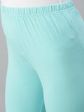 Prisma | Ankle Leggings-Aquamarine Leggings