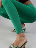 Prisma | Ankle Leggings-Chilly Green Leggings