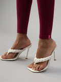 Prisma | Ankle Leggings-Light Purple Leggings