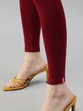 Prisma | Ankle Leggings-Frenchwine Leggings