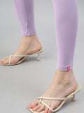 Prisma | Ankle Leggings-Lavender Leggings