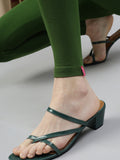 Prisma | Ankle Leggings-Forest Leggings