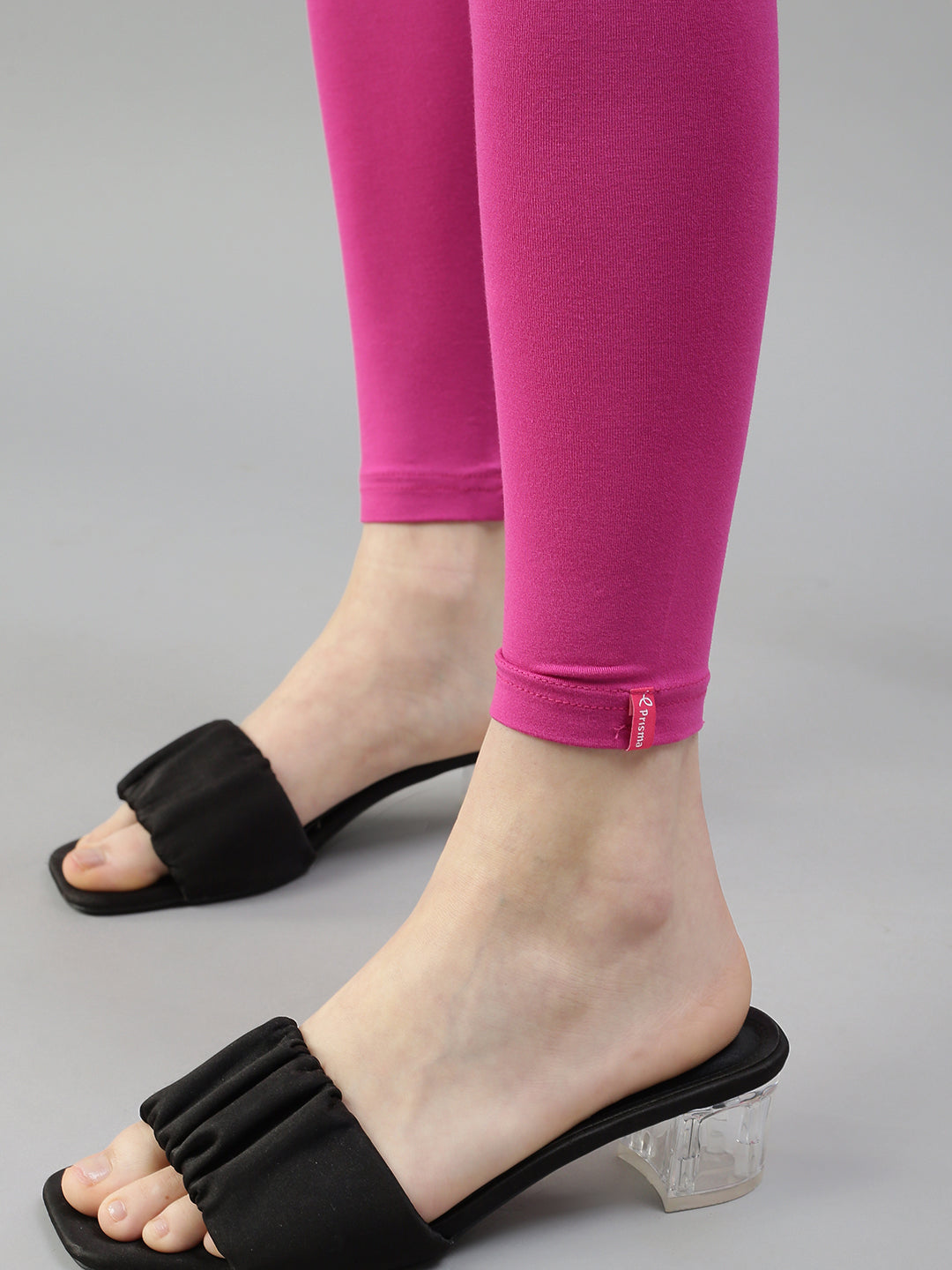 Prisma | Ankle Leggings-Fushia Leggings