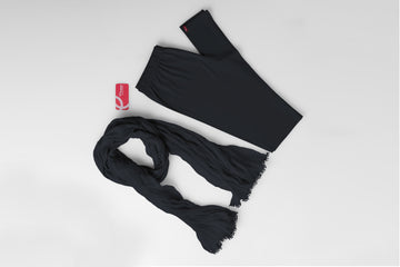 Dupatta-Black