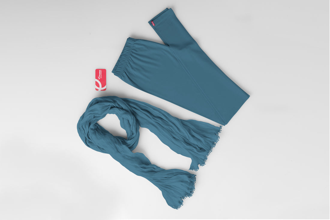 Prisma | Dupatta-Jean Blue Accessories