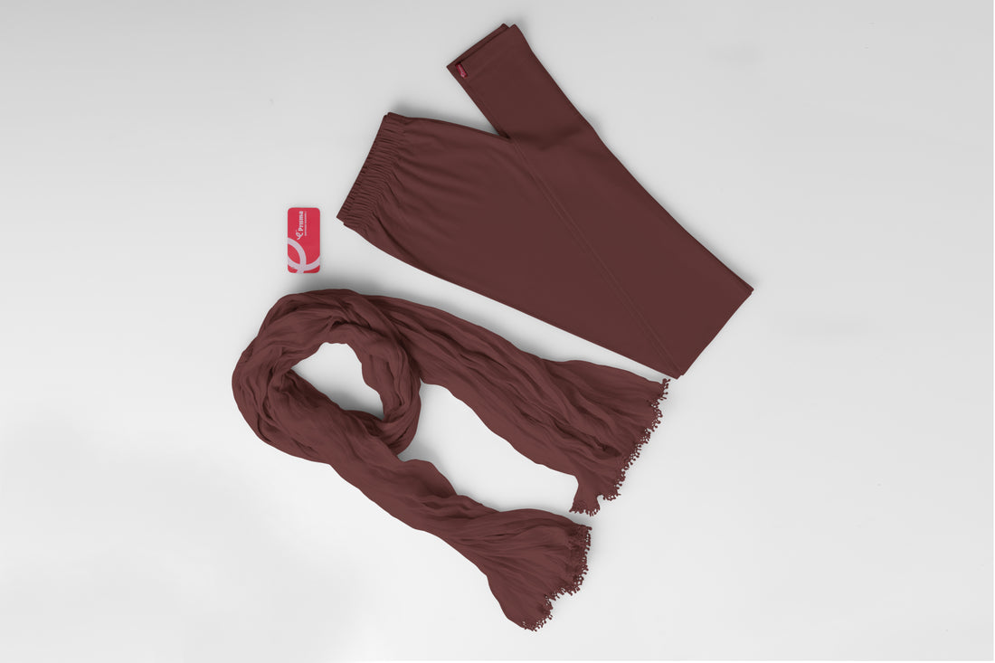 Prisma | Dupatta-Chocolate Accessories