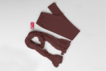 Prisma | Dupatta-Chocolate Accessories