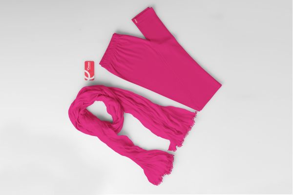 Dupatta-Rani Pink - Main Image