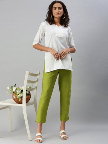 Woven Kurti Pant