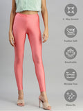 Prisma | Shimmer Leggings-Peach Leggings