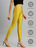 Prisma | Shimmer Leggings-Apricot Leggings