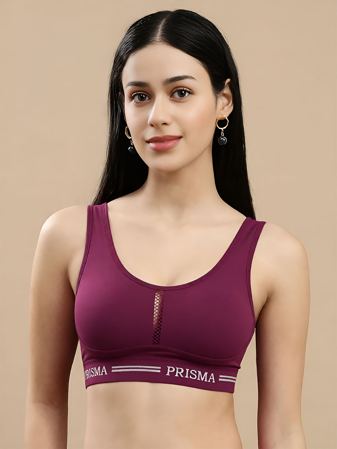 Prisma | Sporty Padded-Plum Lingerie