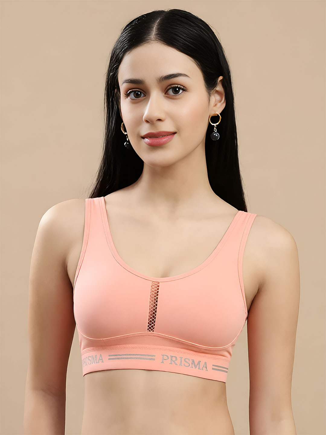 Prisma | Sporty Padded-Peach Lingerie