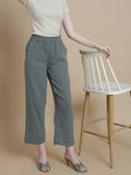 Prisma | Muslin Pant - Privé Collection by Prisma - Sea Green Fashion Wears