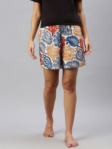 Printed Woven Shorts - Print 2