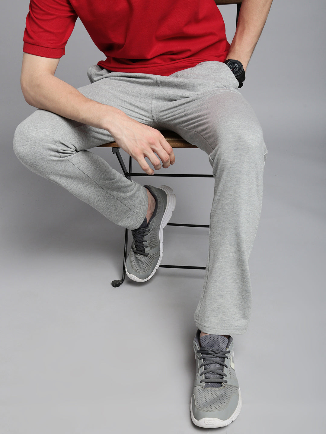 Milano Track Pant R.F-Grey Melange