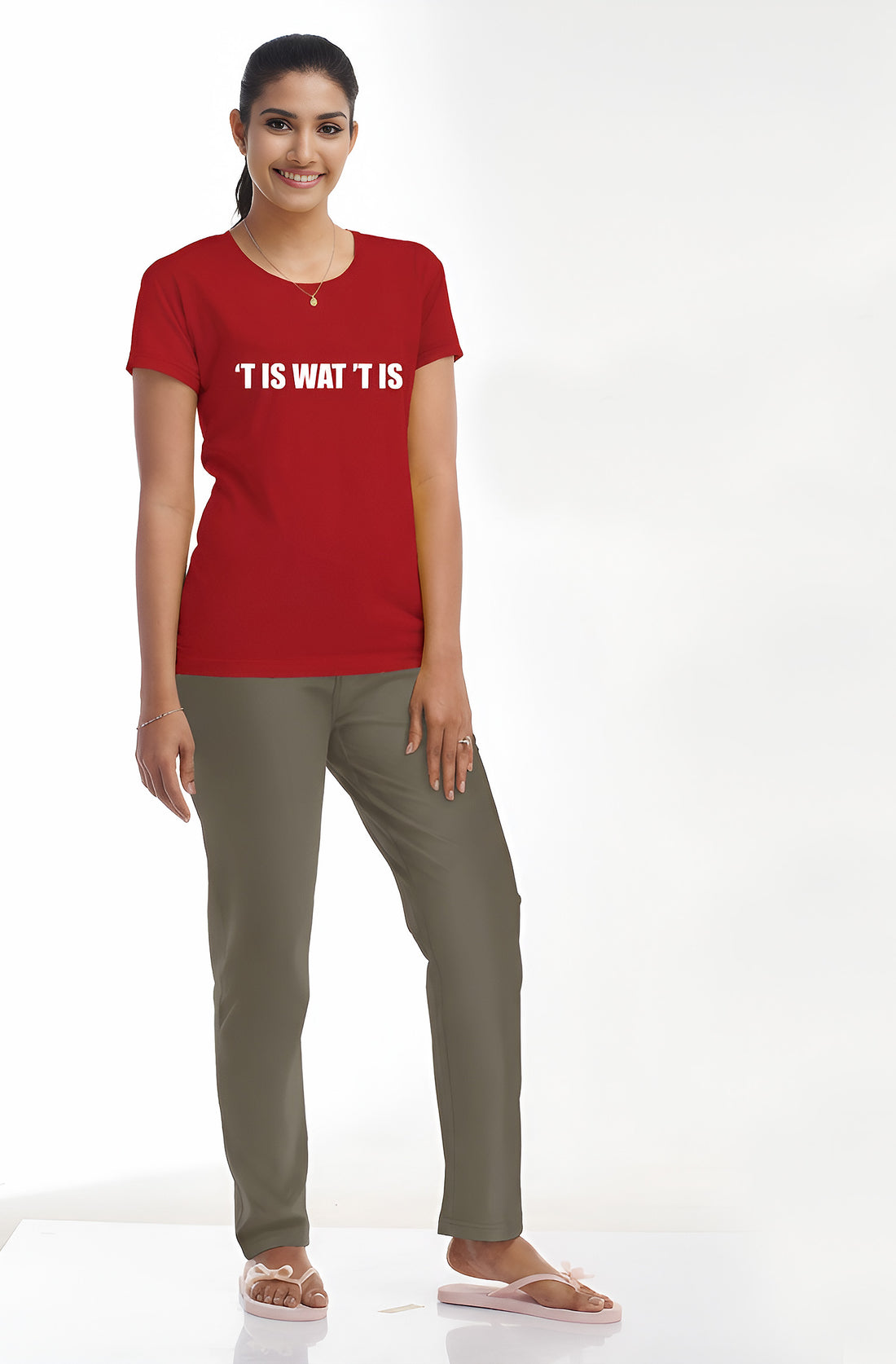 Prisma | Loungewear FLO - Cherry/Mink Active Wear