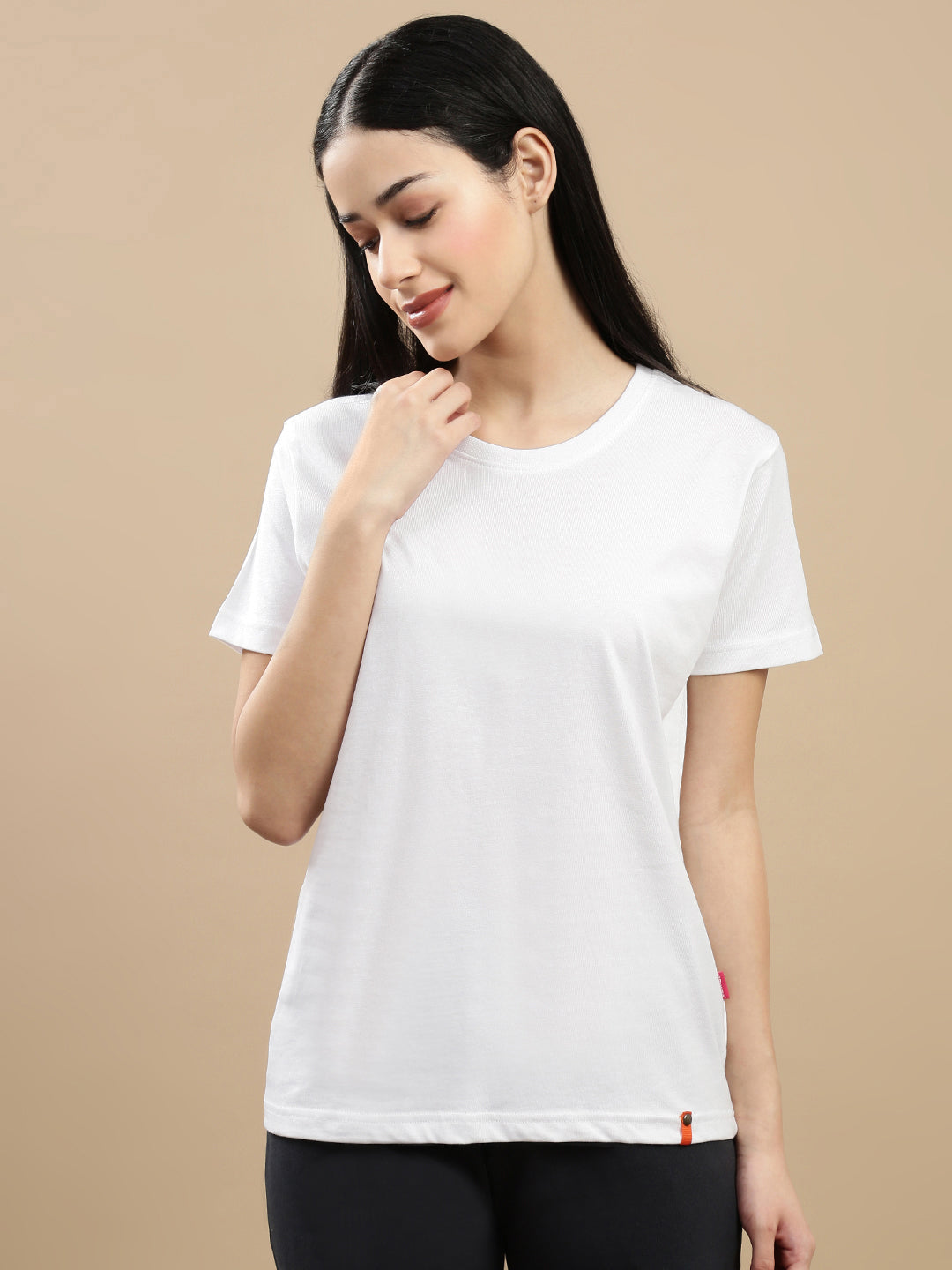 Prisma | Basic Tee-White Athleisure