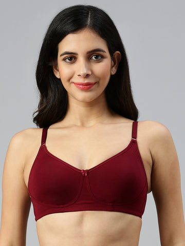 Body Fit ( Moulded Encircle Bra)-Frenchwine