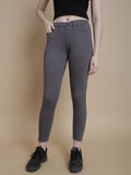 Prisma | Color Jeggings Pocket-Grey Jeggings