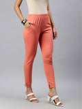 Prisma | Knitted Kurti Pant-Peach Fashion Wears