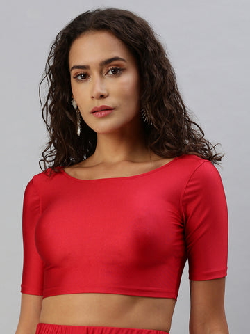 Blouse Regular Sleeve-Red