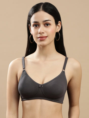 Body Fit ( Moulded Encircle Bra)-Slate