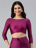 Prisma | Blouse Long Sleeve-Plum Blouse