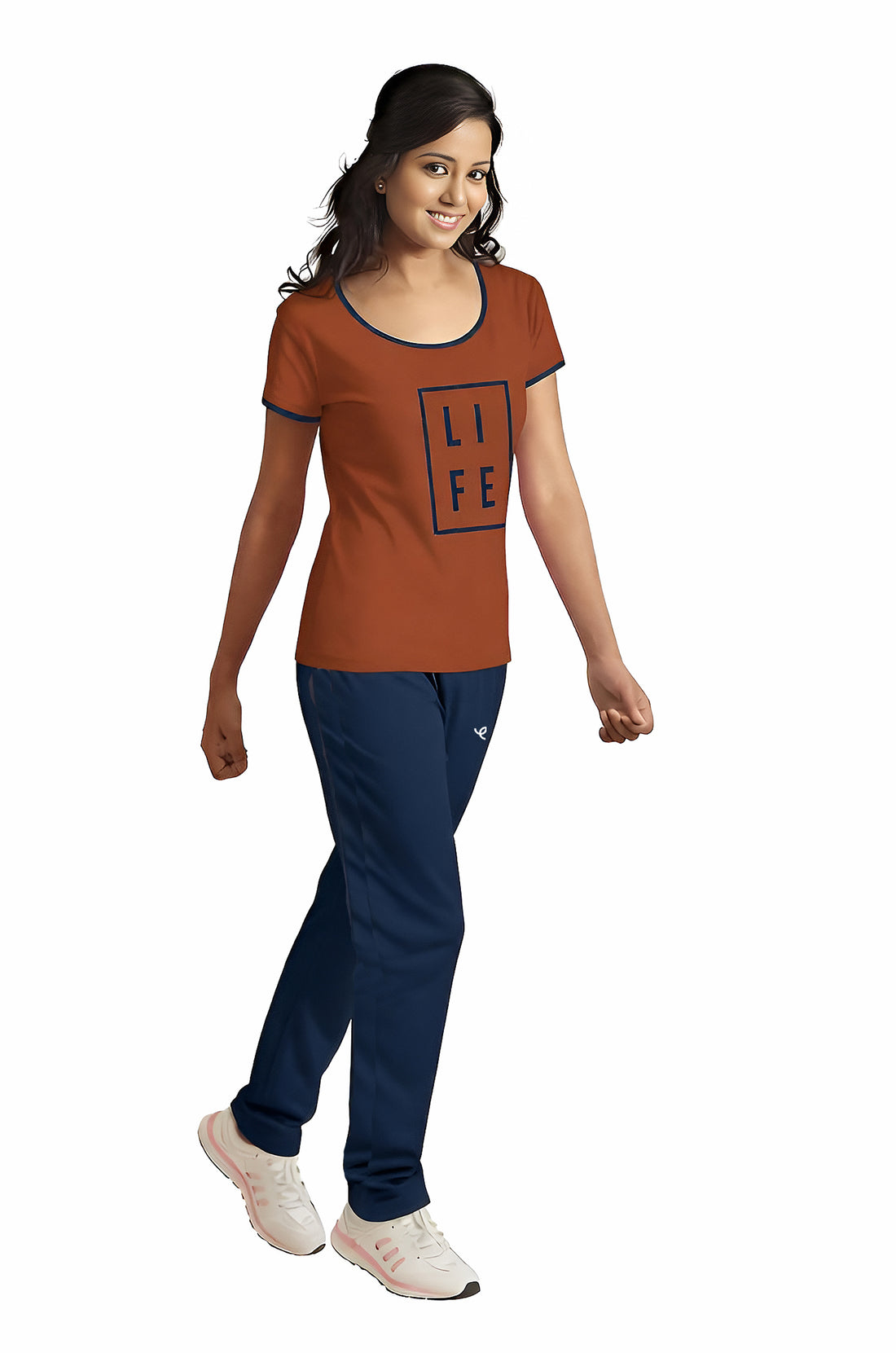 Prisma | Loungewear Set-Spice/Teal Active Wear