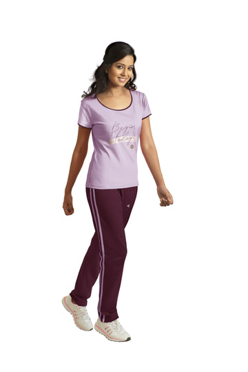 Loungewear Set-Lavender-Purple