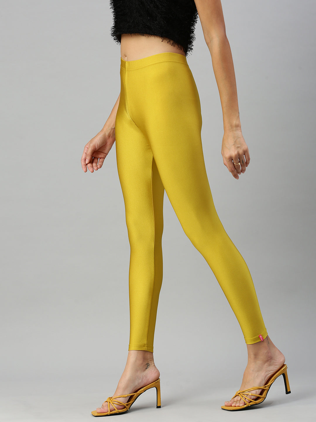 Prisma Shimmer Leggings in Gold - Add Sparkle to Your Outfit