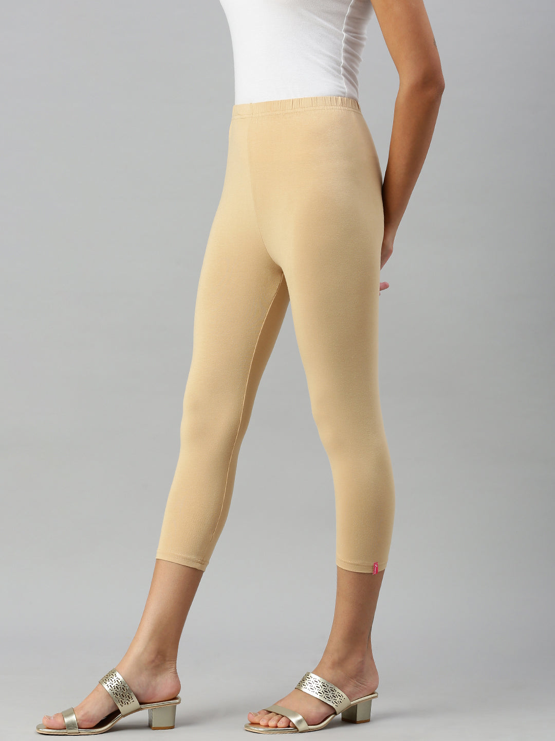 Cream Leggings - Buy Cream Leggings online in India