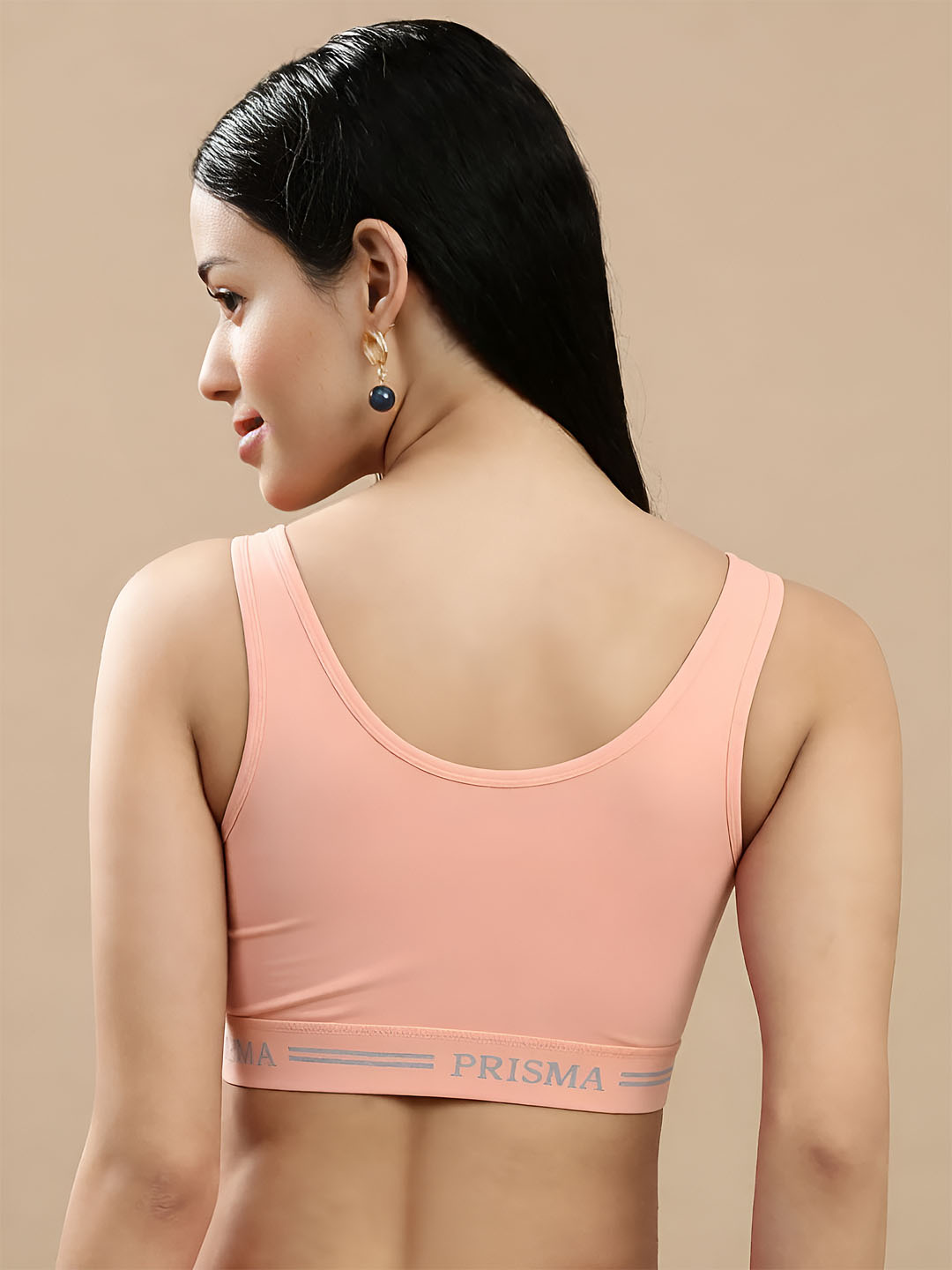Prisma | Sporty Padded-Peach Lingerie