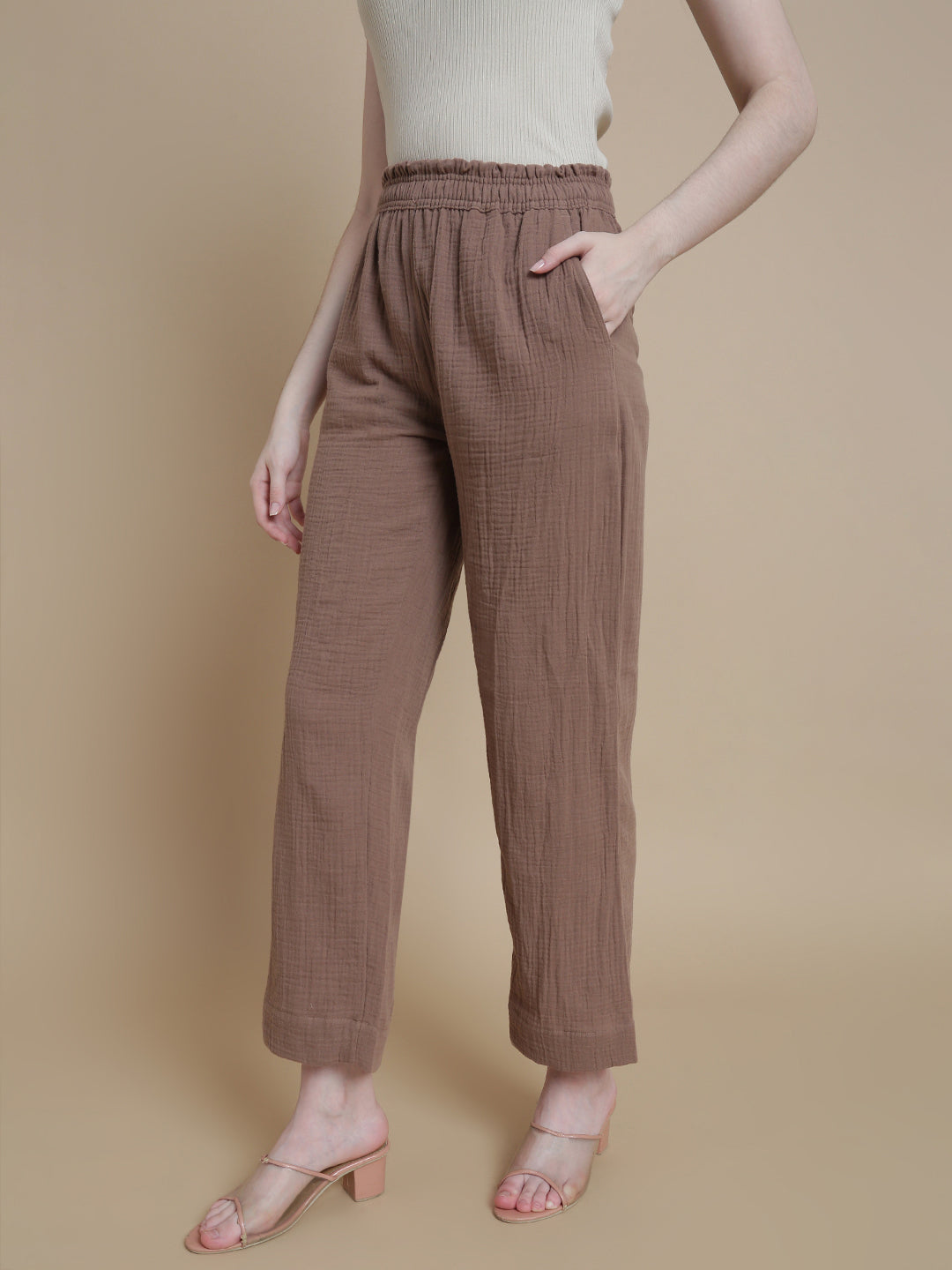 Prisma | Muslin Pant - Privé Collection by Prisma - Clay Fashion Wears
