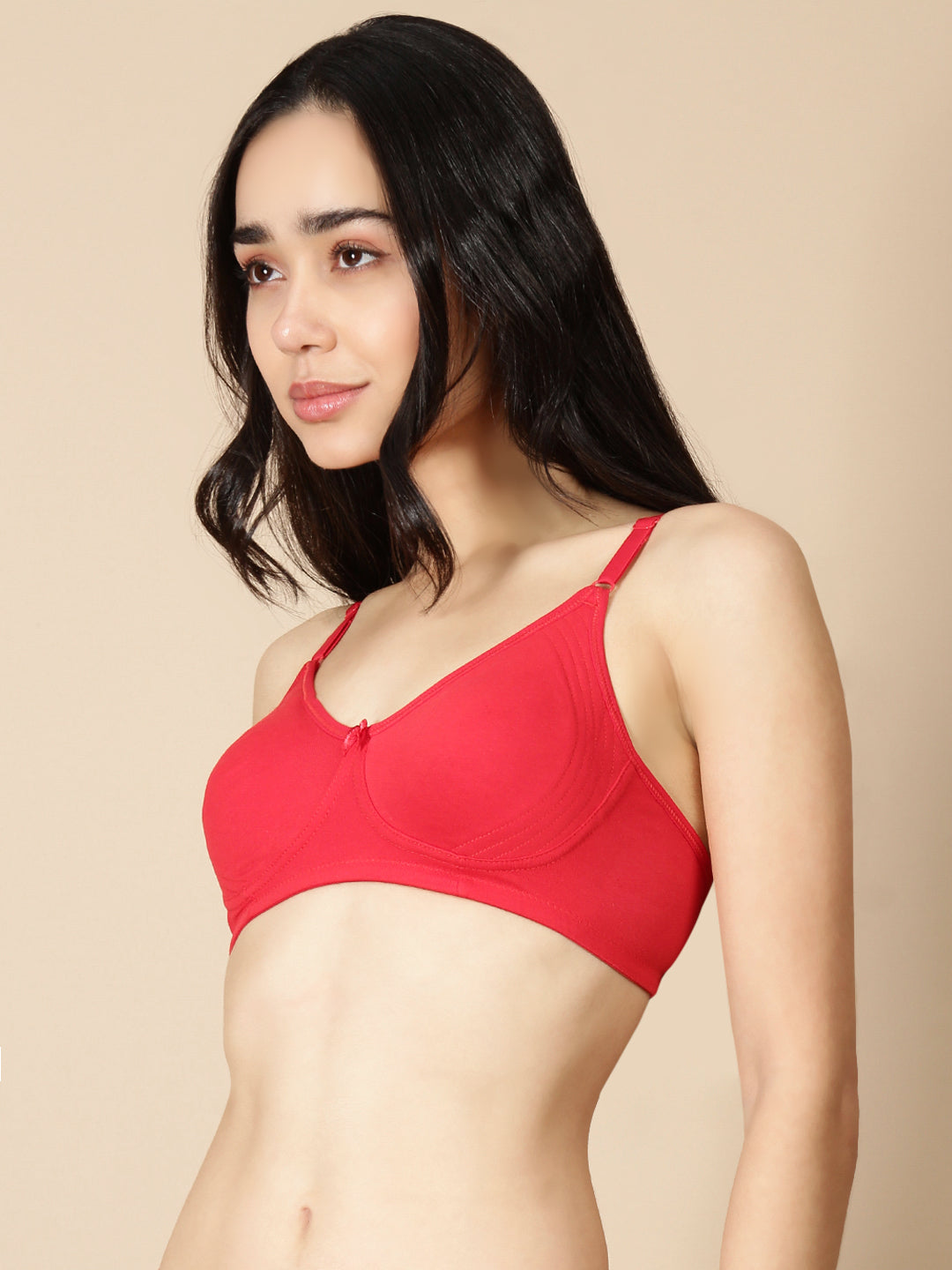 Max Fit (Moulded Encircle Bra)-Red