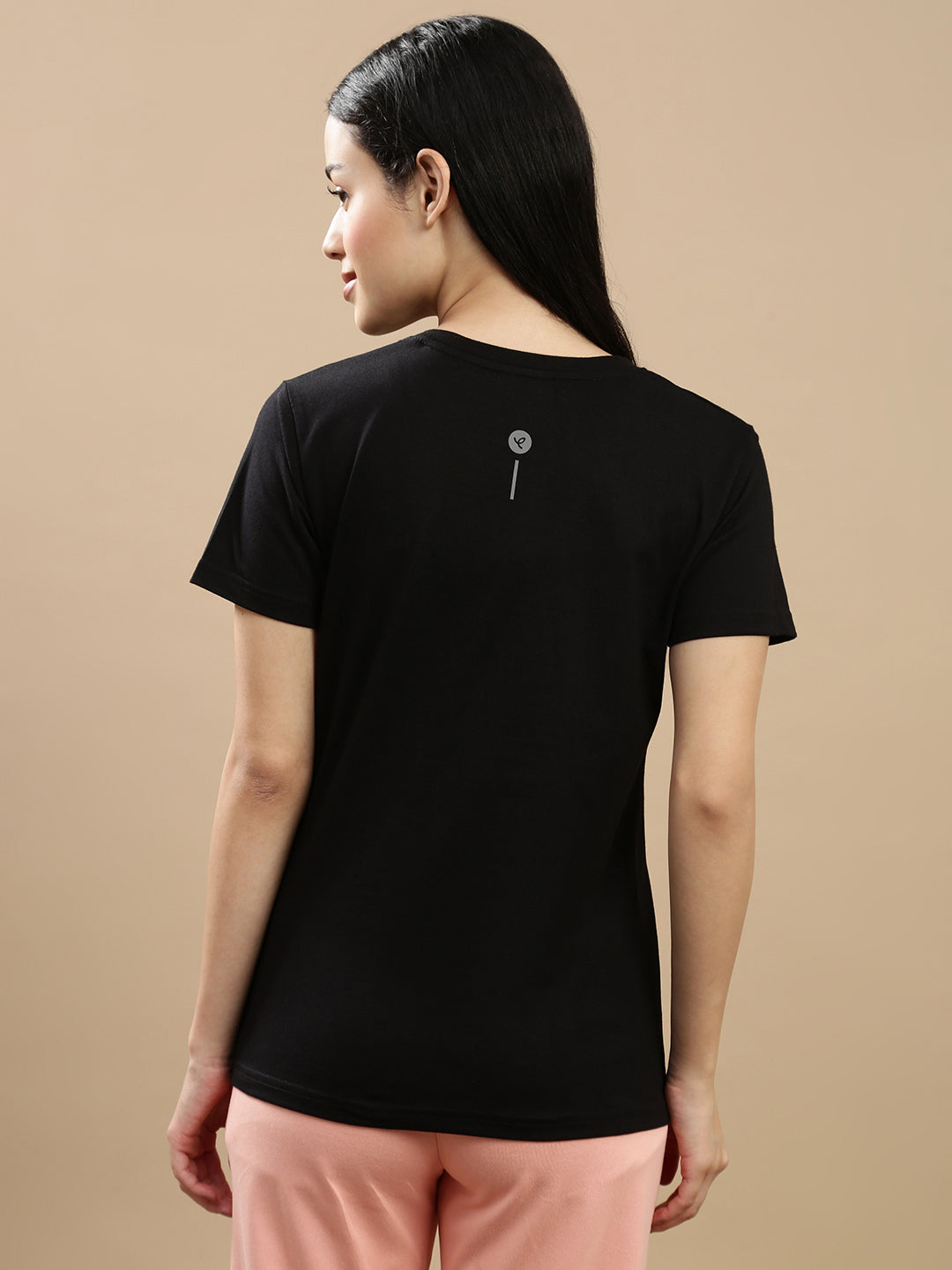 Prisma | Basic Tee-Black Athleisure