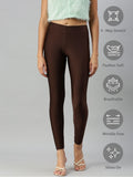 Prisma | Shimmer Leggings-Brown Leggings