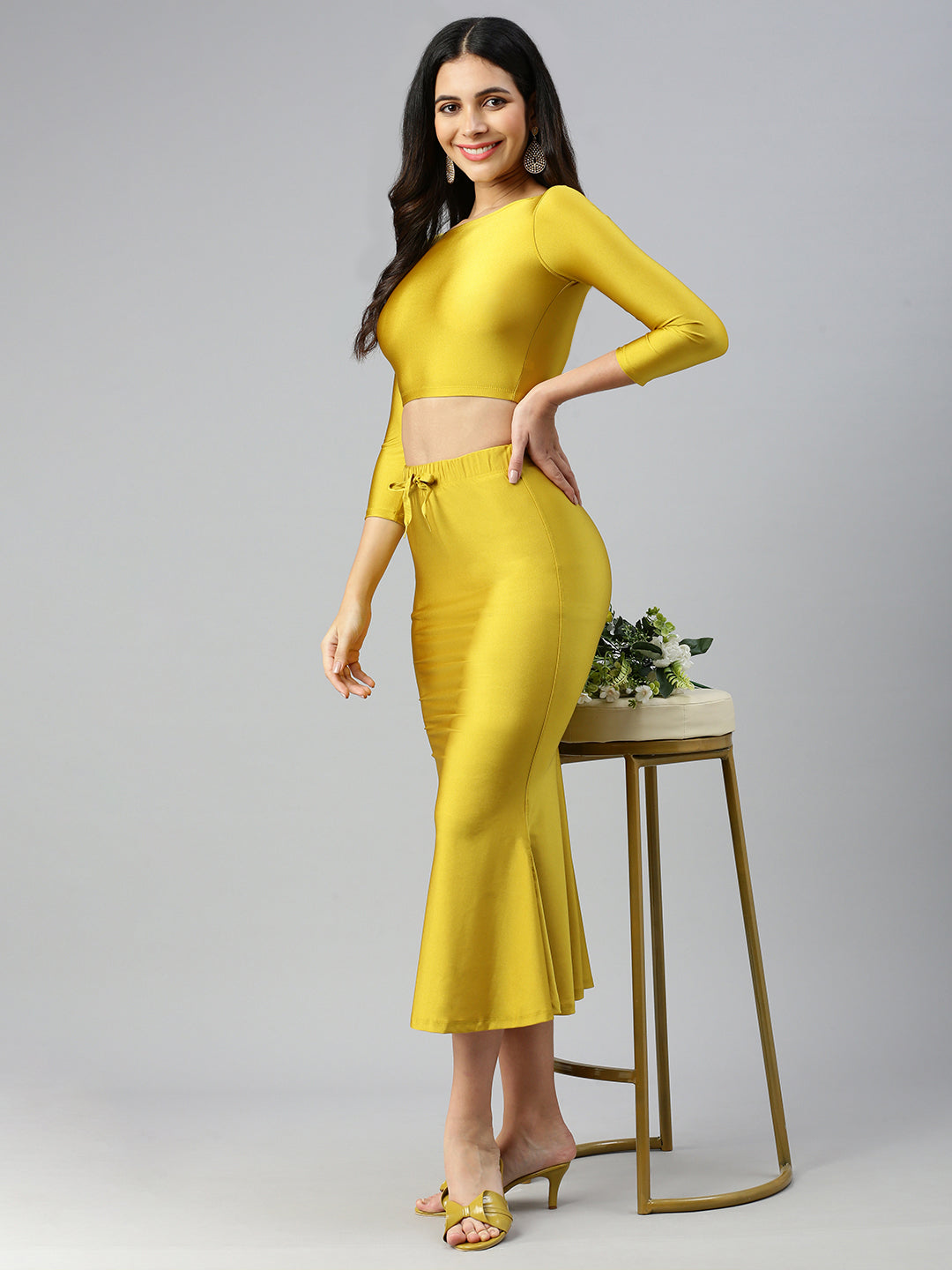 Prisma | Blouse Long Sleeve-Apricot Blouse