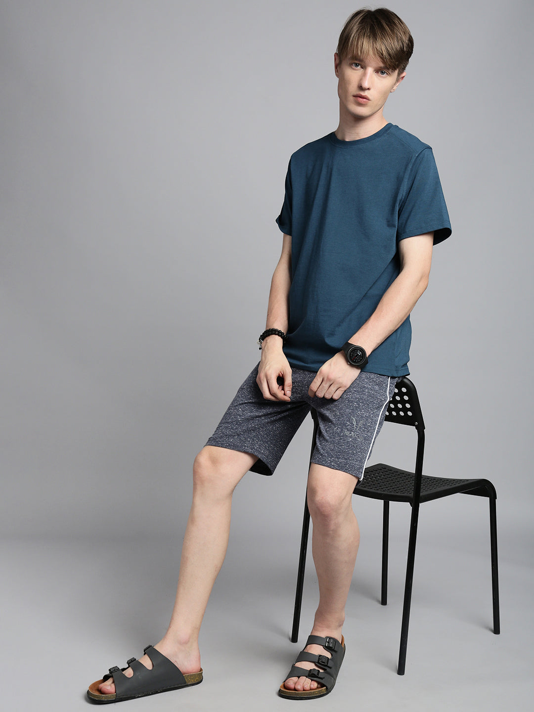 Prisma | Bermudas_Zip-Snow Navy Athleisure