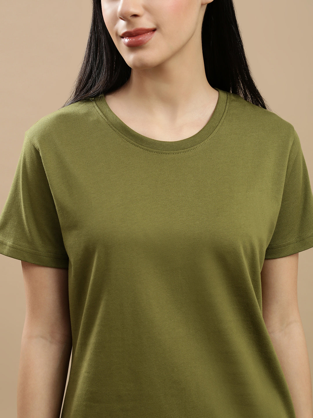 Prisma | Basic Tee-Olive Athleisure