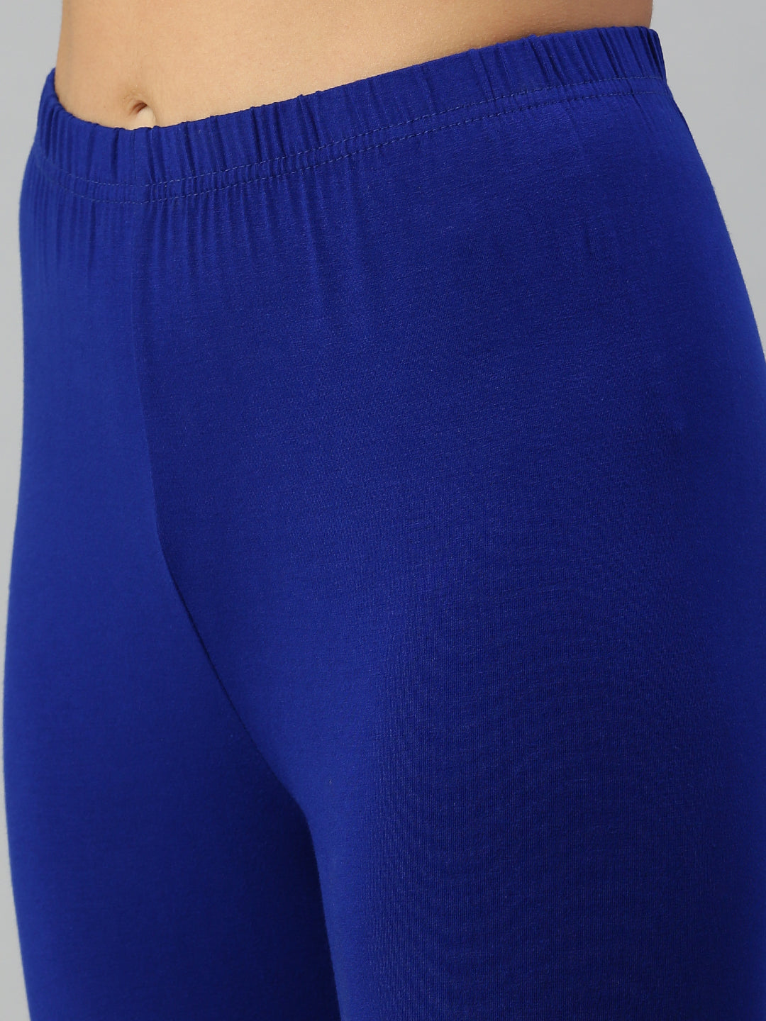 Buy online Blue Cotton Lycra Leggings from Capris & Leggings for Women by  Carnival for ₹329 at 45% off | 2024 Limeroad.com