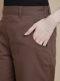 Prisma | Linen Wide Pants - Coffee Active Wear